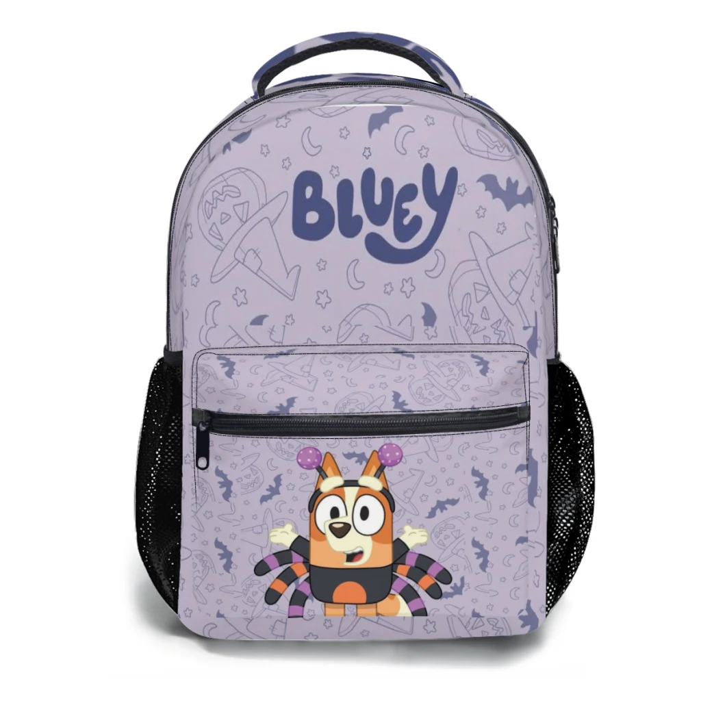 

Cartoon Bule-y Dog Cute Large Capacity Student Backpack Cartoon High School Student Backpack 17inch