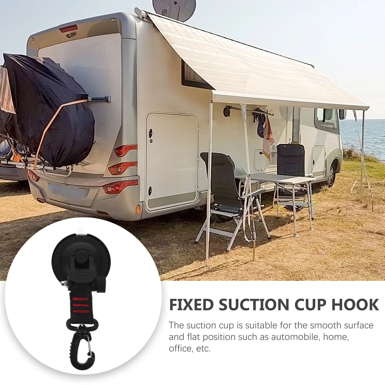 1 قطعة الثقيلة شفط كأس هوك خيمة التخييم قماش القنب تأمين اكسسوارات السيارات السيارات شفط الكؤوس هوك التخييم قماش القنب اكسسوارات