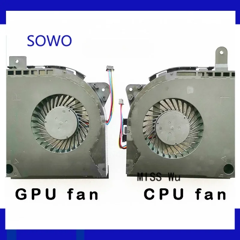 Laptop CPU GPU cooling fan cooler radiator for Asus ROG 2s g703v g703v g703vi g703v g703gs 13nb0eu0p07011 � DC 12V