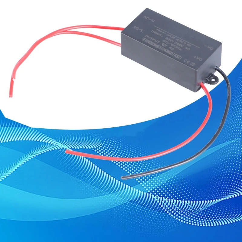 85V-265V to 6V 4A Step Down Converters Power Supply Module Regulator for Remote Control LED Light Monitors