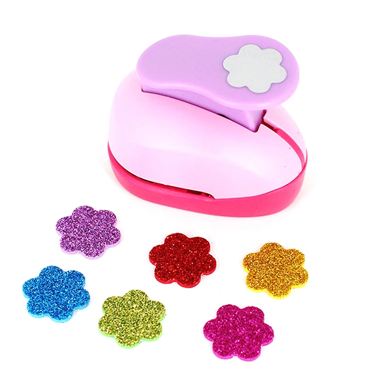 Large Diy Paper Cut Foam Maker Puncher Scrapbook Flowers Punch Labor Saving Children Hole Punch Embossing DIY Craft Hole Punch