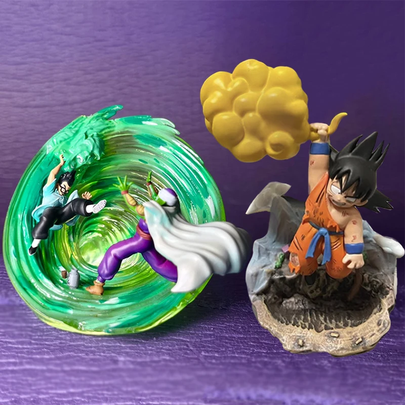 6cm Piccolo Figure Dragon Ball Statue Evil Containment Wave Anime Goku Figure Super Saiyan Model PVC Collection Figurines Toys