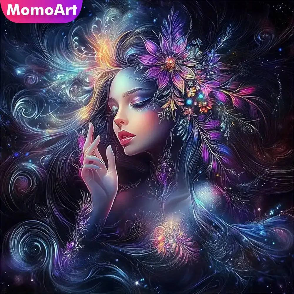 Momoart Bär Diamant Mosaik Tier voller Runde Diamant Malerei Mond Stickerei neue Ankunft handgemachte Hobby