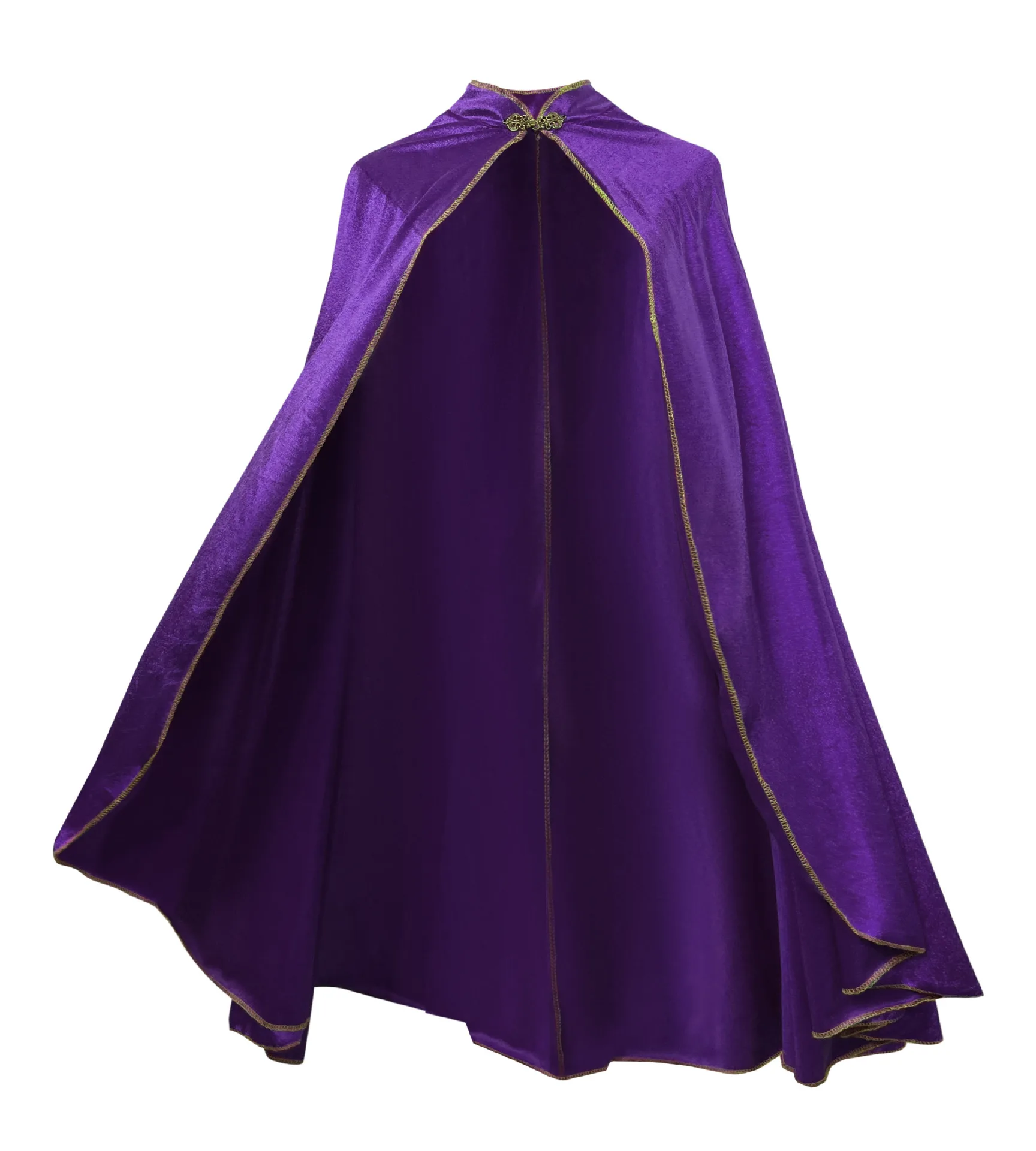 Kaiserumhang-Kostüm König Königin Prinzessin Damen Herren Halloween Renaissance Goldverzierte Samt-Hochzeits-Mittelalter-Outfit Braut Mädchen – Detail 8