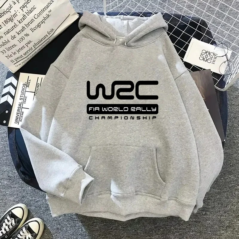 New Wrc Hoodies Women's Hoodies Funny Korean Style Anime Graphic Pullover Clothing Female 90s Sweatshirts Fashion Clothes Top