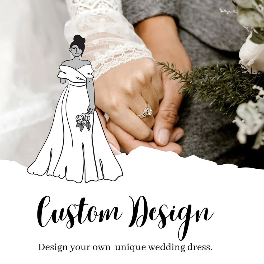 Custom Made Wedding Dress Bride Dresses Customized