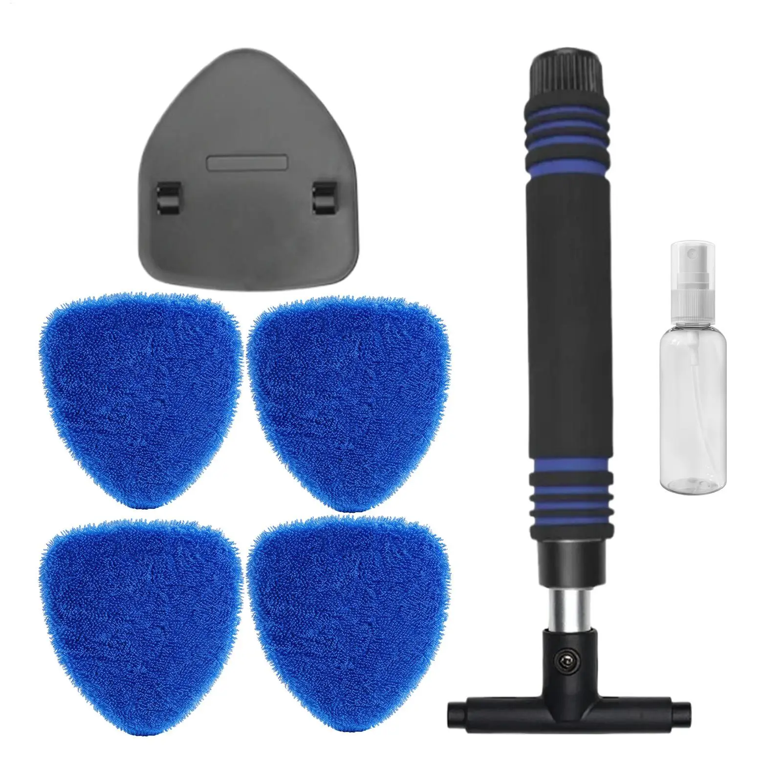 Car Windshield Cleaner Tool Absorbent Streak-Free Reusable Microfiber Auto Windshield Cleaning Wiper Pad For Driveway Highway