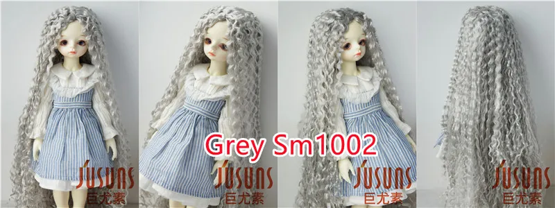 JD220 1/6 1/4 1/3 1/12 Blythes Extremely Long Curly Fashion Synthetic Mohair BJD Wig YOSD MSD SD Doll Accessories