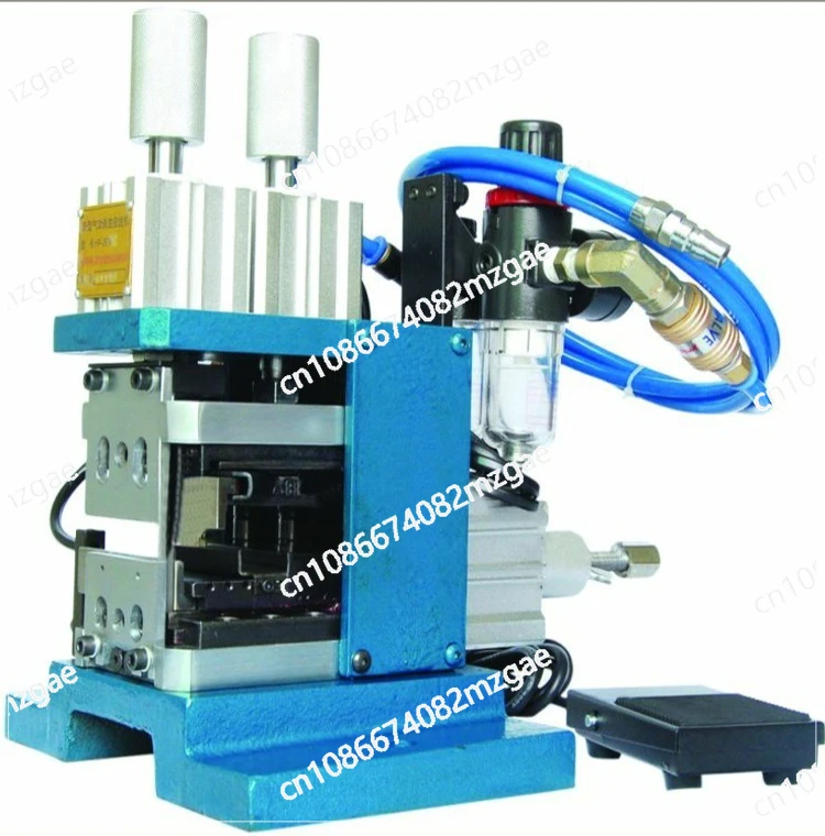 

Пневматическая электрическая машина для снятия и скручивания Полуавтоматическая пневматическая машина для снятия пилинга Вертикальная машина для снятия и скручивания