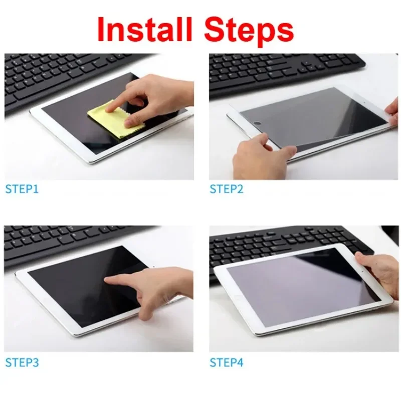 Matte 9H Frosted Tempered Glass Protector for NEW Apple IPad A16 12th 10th Pro M4 Air 11 13 2026 Mini 7 6 Full Cover Screen Film
