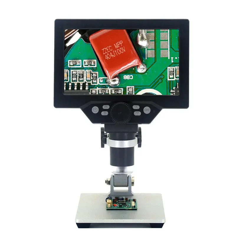 1200x High-definition Digital Electron Microscope Industrial Magnifying Glass 7-inch Display Screen Mobile Phone Motherboard