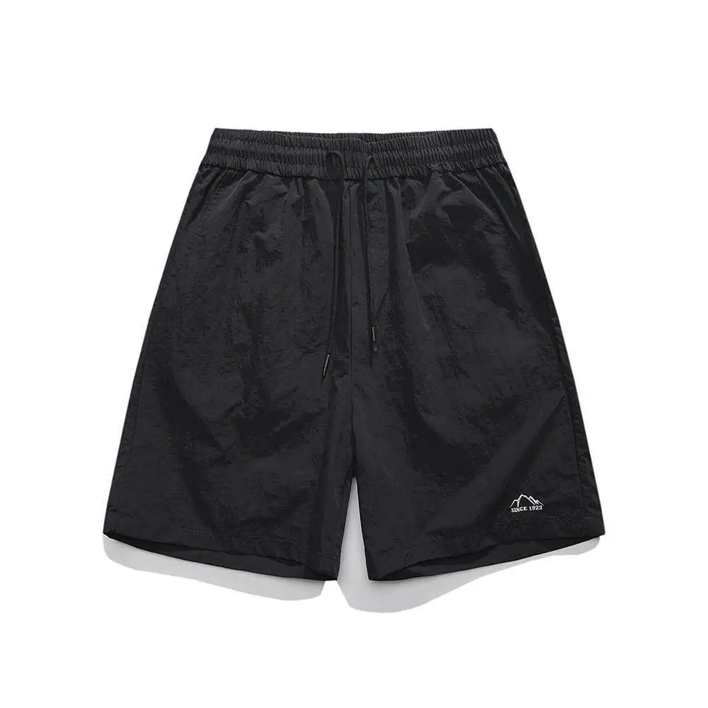 Men's Summer Basketball Beach Sports Shorts Four-Five Inches Loose Fit Breathable Quick Dry Lightweight Polyester Cargo