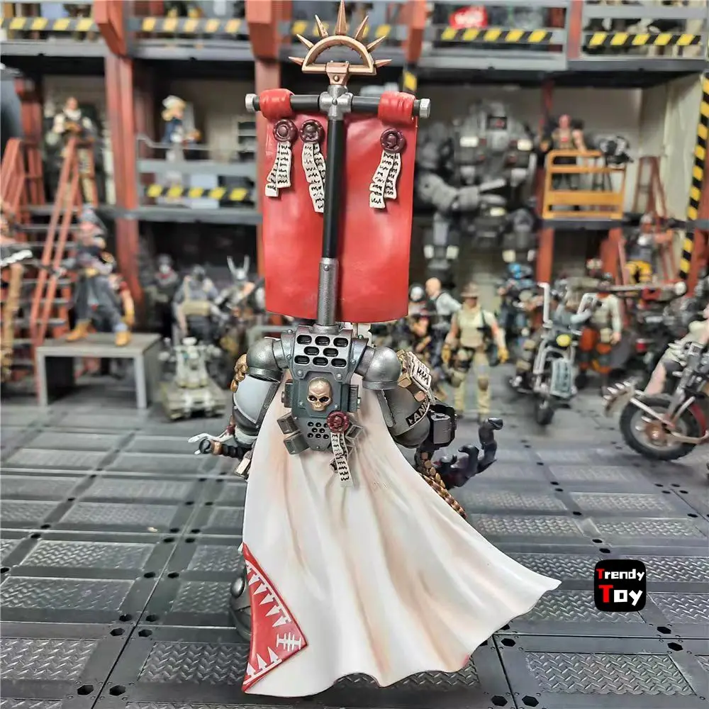 【JOYTOY】Warhammer 40K Grey Knights Castellan Crowe 1/18 Figura de acción de juguete