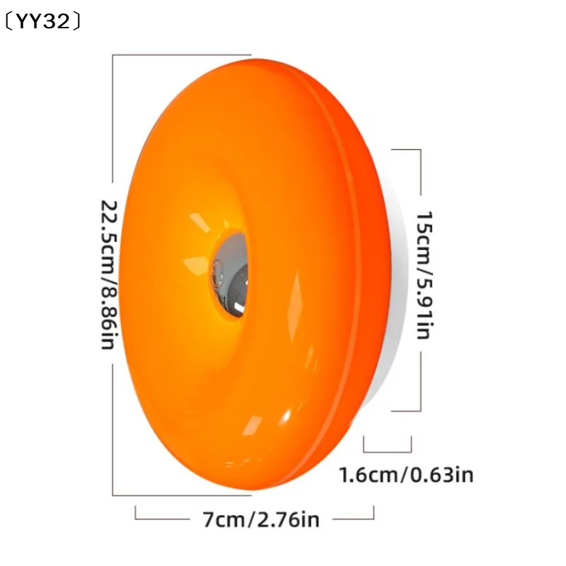 Aesthetic Doughnut LED Night Lamp – Cozy Ambient Light, Touch Control,Warm Color〔YY32〕 view 6