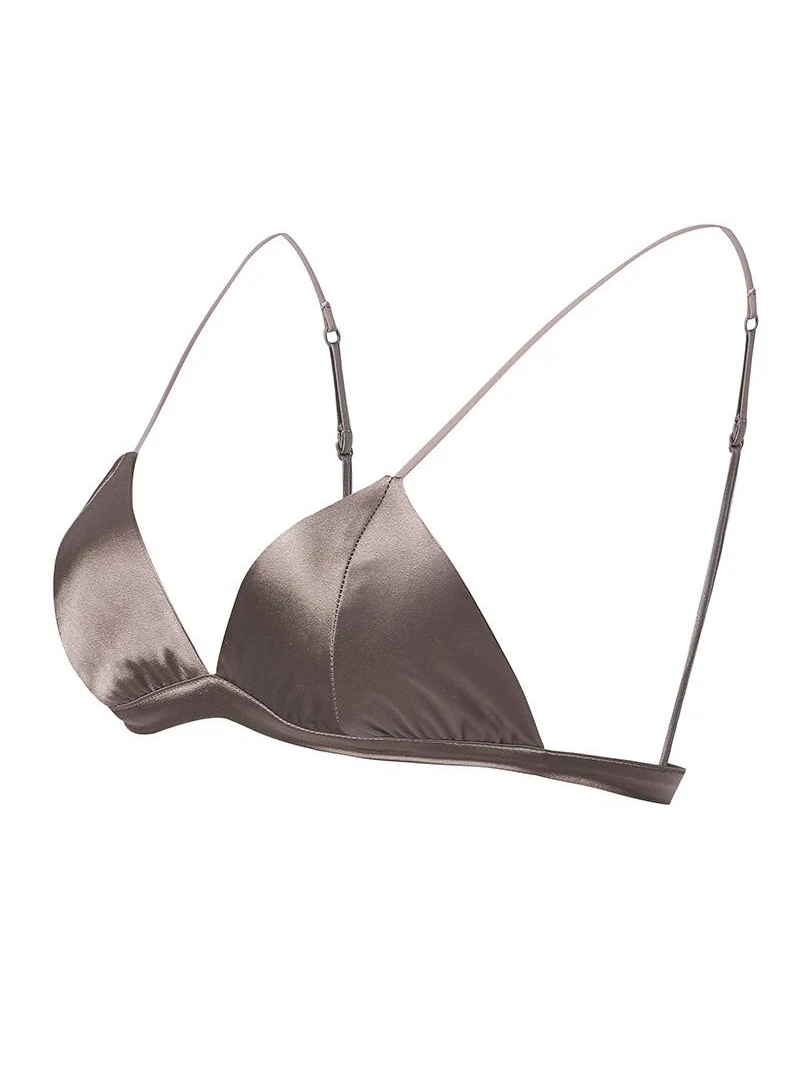 SuyaDream – soutien-gorge en soie 88% naturelle pour femmes, sous-vêtements 12% élasthanne, fin, rembourré, quotidien, blanc, noir, rose, nouvelle