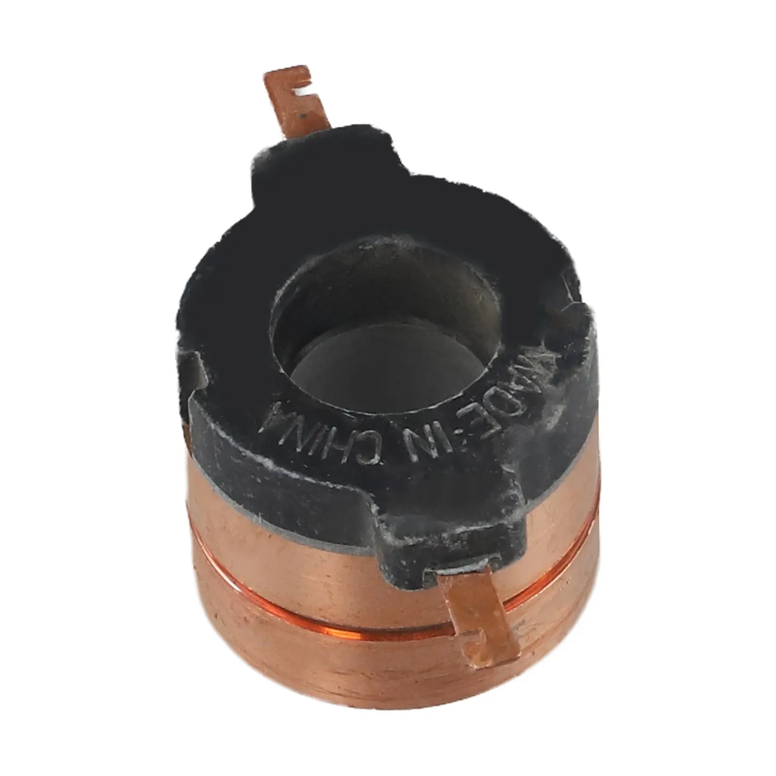 JDH-008-2 Collecting Ring Collecting Ring 33.7x17.9x9(29.7)mm Copper Copper Tone For DC Motor For Home Appliances