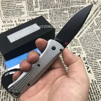 4 Styles BM 535 BK-4 Aluminum Bugout Knife CPM-20CV Everyday Carry Outdoor Survival Hunting Camping Multitool Sharp Knives