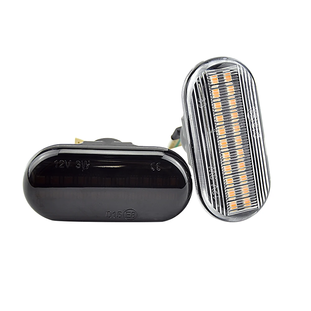 2pcs Car Dynamic Side Marker LED Turn Signal Light Fit For Nissan March III For Nissan Latio C11 For Nissan Pathfinder III R51
