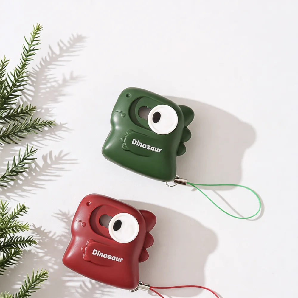 Portable Cartoon Dinosaur Box Opener Magnetic Ceramic Art Knife Stationery Tool Supplies For Kids Students Gift Desktop Decor