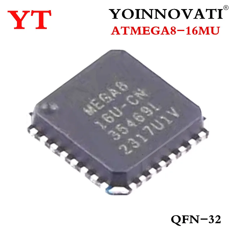 5-10PCS ATMEGA8-16MU ATMEGA8 MEGA8  QFN-32 Best quality