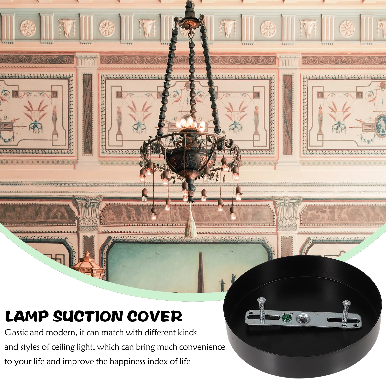 

Pendant Light Cover Ceiling Accessories Lights Fixture Mounting Plate Lamps Canopy