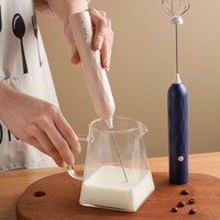 3-Speed Handheld Mixer Portable 2-in-1 Electric Egg Beater USB Charging Hand Held USB Rechargeable Mixer Kitchen Gadgets