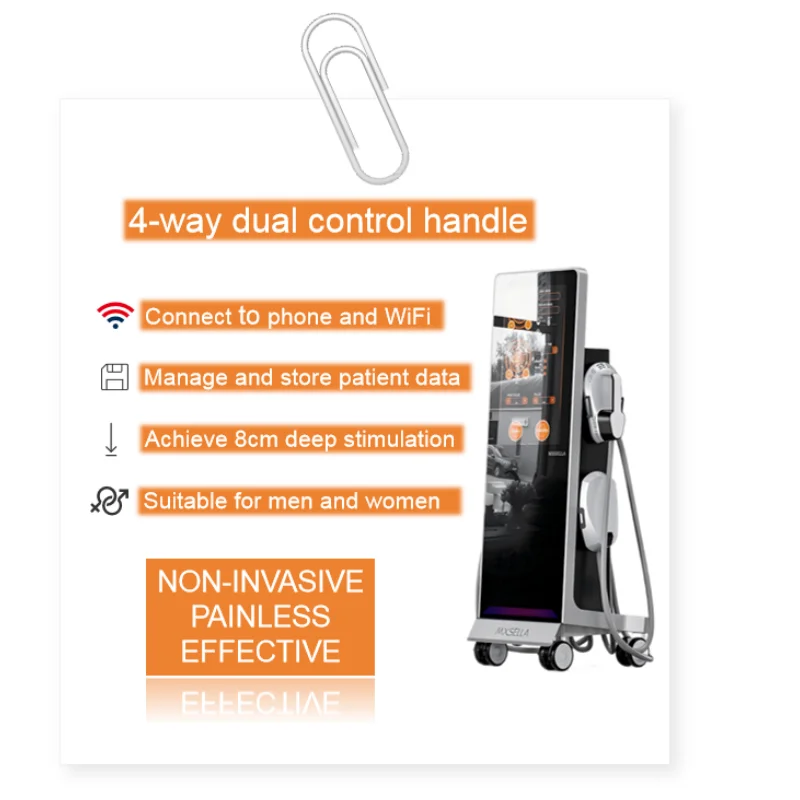 2026 أحدث ذكي 18 تسلا 8500 واط ABS الدائمة الجسم التخسيس العضلات الجمال الجسم آلة حرق الدهون واي فاي الاتصال