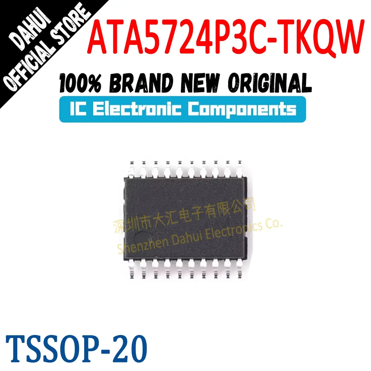 Quality Brand New ATA5724P3C-TKQW ATA5724P3C ATA5724P3 ATA5724P ATA5724 IC MCU Chip TSSOP-20