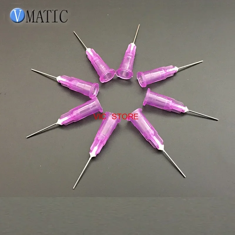 Free Shipping 100Pcs 24G Pinhead Dispensing Needles 1/2 Inch For Dispensing Machine Syringe Needle Metal Pinhead