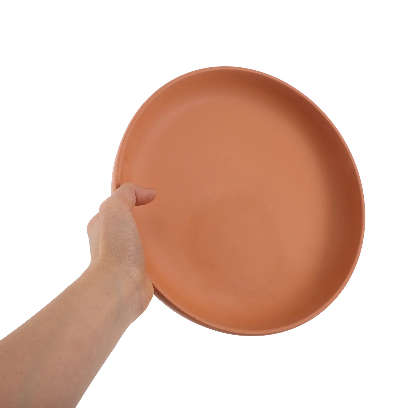 

9.6 Inch Terracotta Bread Warmer Stone - Round Clay Heating Plate for Keeping Tortillas Pastry Fresh Warm - Holiday Party Table