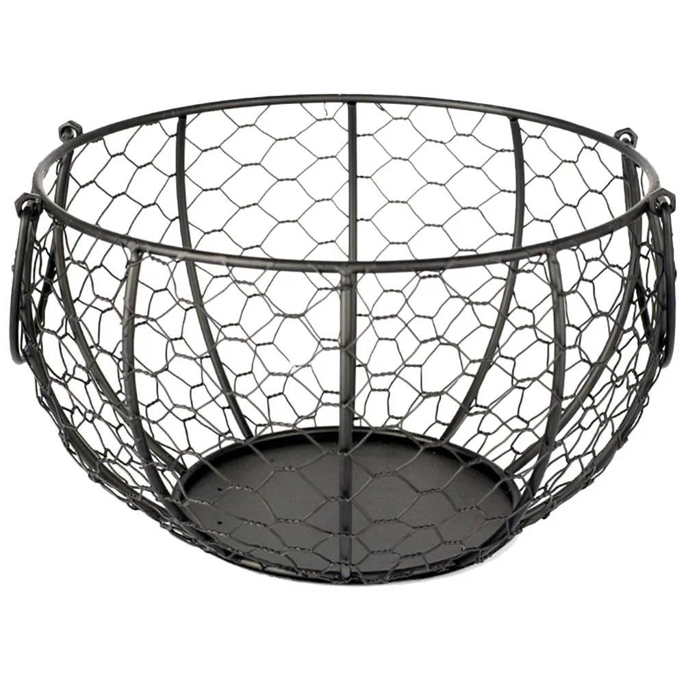 

Компактная вентилируемая корзина для фруктов и овощей Iron Kitchen: контейнер для хранения яиц, фруктов, овощей и закусок