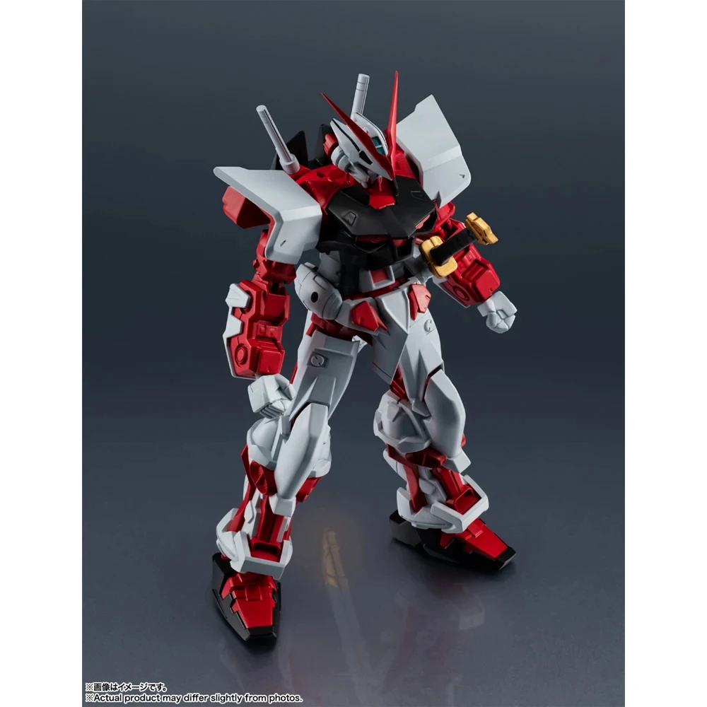 Original In Stock Bandai Gundam Universe Mbf-P02 Gundam Astray Red Frame Anime Action Figure Model Boxed Toys Gift Genuine