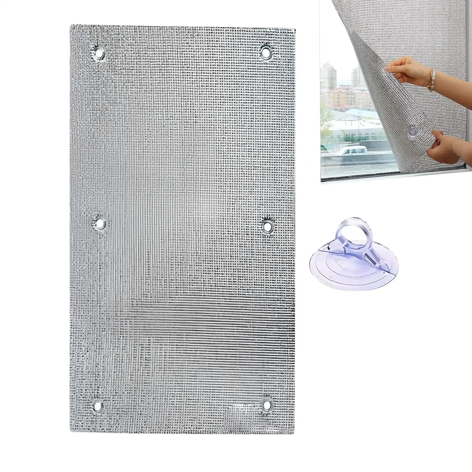 Heat Insulation Window Film Double Reflective Bubble Foil Insulation Foam Aluminum Foil Thermal Insulation Radiant Barrier