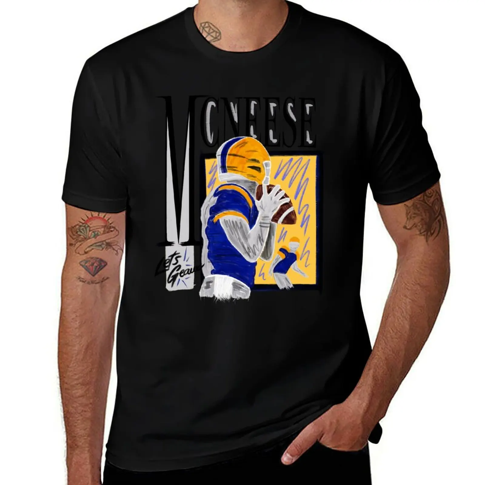 

McNeese State University Football T-Shirt funny shirt cotton customs design your own luxury clothing labubu outfits for men
