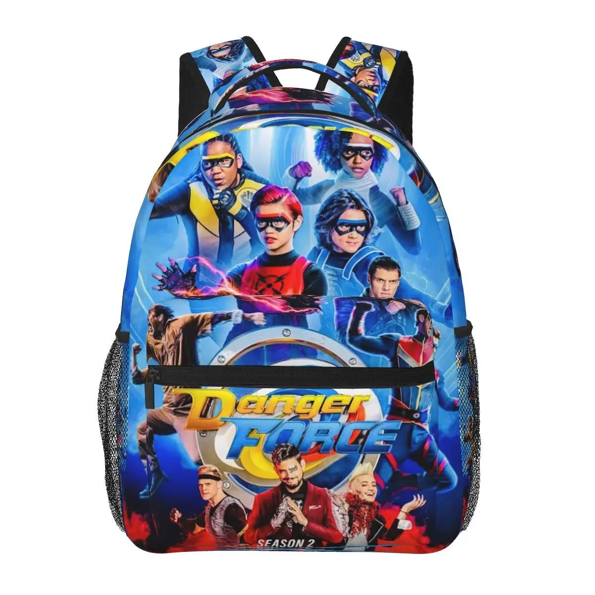 Henry Danger Backpacks Boys Girls Bookbag Students School Bags Cartoon Laptop Rucksack Shoulder Bag Large Capacity