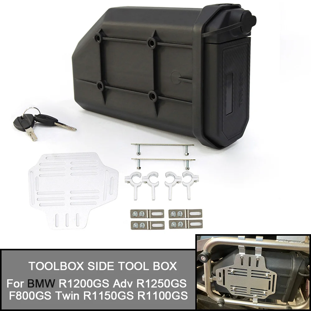For BMW R1200GS Adventure R 1250GS F800GS F700GS F650GS Twin R1150GS R1100GS Side Decorative Box Motorcycle Waterproof Toolbox