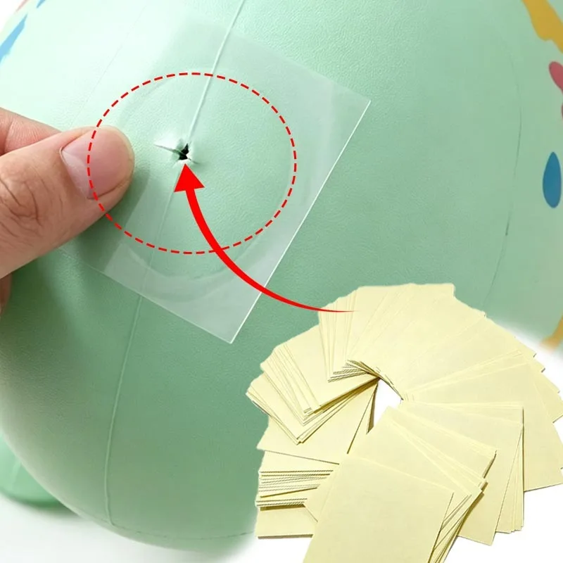 Waterproof Transparent Self Adhesive Sticker Cloth Toy Glue Adhesive PVC Repair Inflatable Swimming Pool Float Air Bed Patch Kit