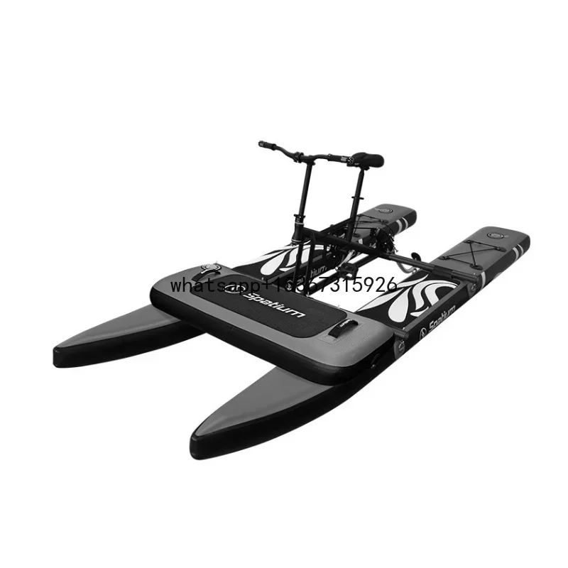 Spatium New Design Customized Cheap Inflatable Water E-Bike Electric Water Bike Bicycle For Water Sport