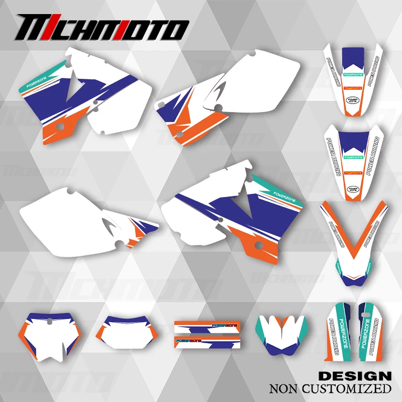 

MCHMFG новый стиль графические наклейки наборы наклеек для KTM 2003 EXC