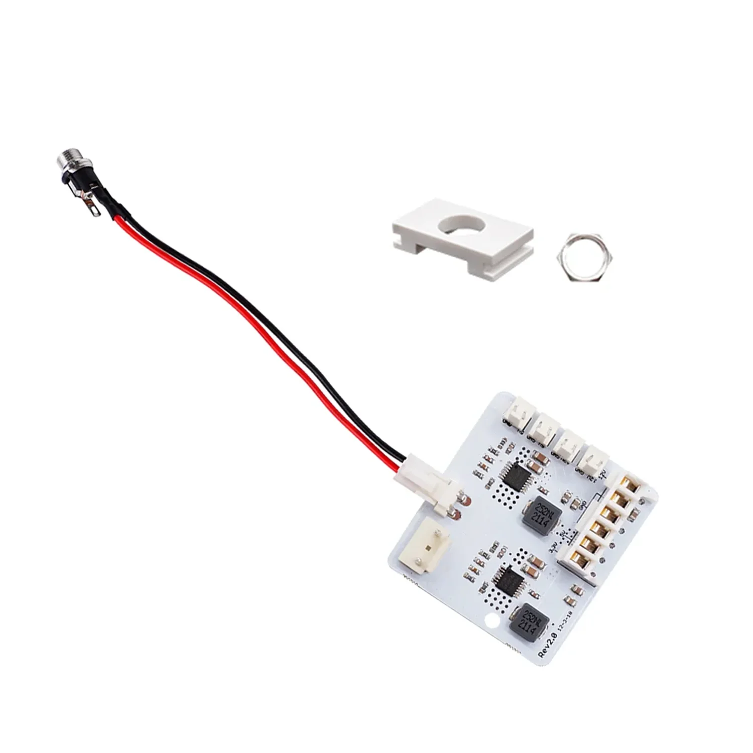 Płytka zasilacza PSU 12V Rev2.0 + Adapter wtyczki zasilania do konsoli SEGA DreamCast, części zamienne i akcesoria. — zdjęcie produktu 6