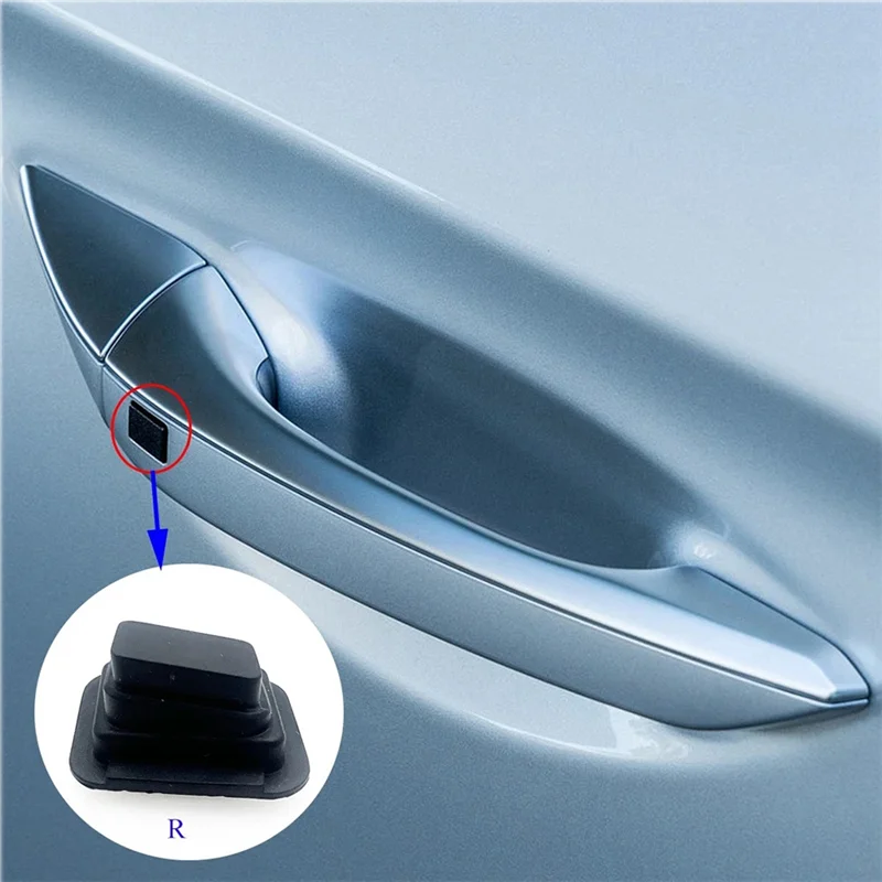 현대 아이오닉 2016-2020용 내구성 있는 1쌍 외부 핸들 버튼 82661G2720