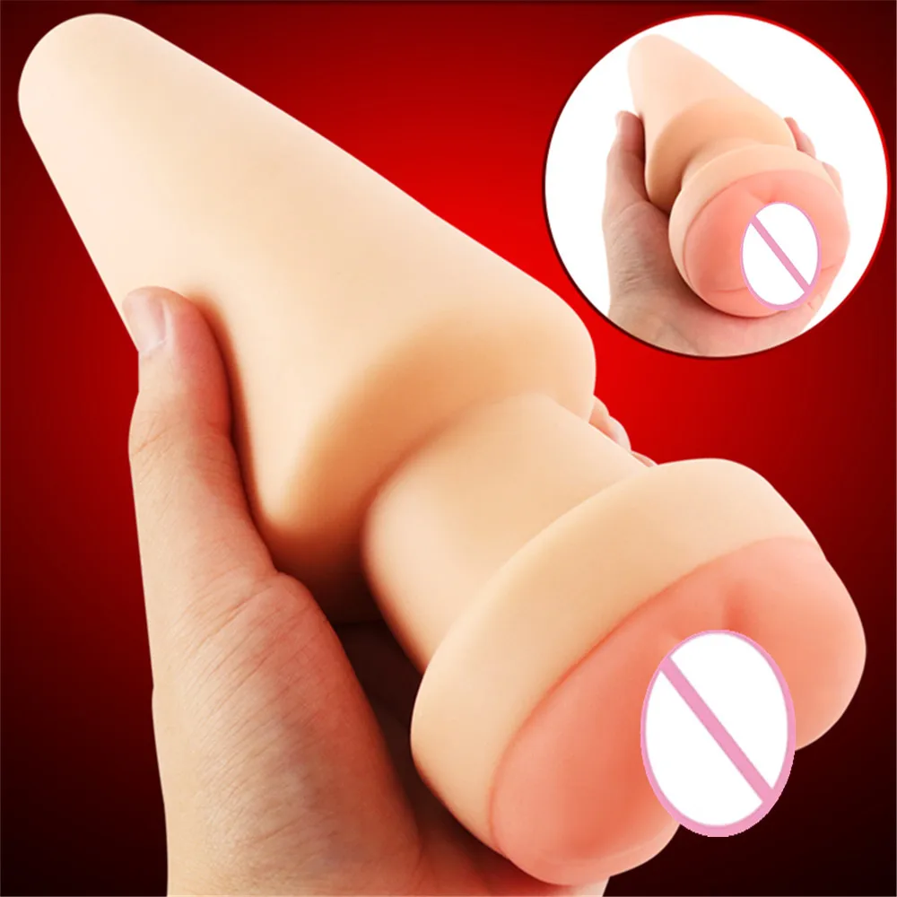 Pocket Pussy Realistic Silicone Real Sex Vagina Cup Sex Shop Fake Erotic Men Pleasure Male Masturbator Vagina Sex Toys for Men