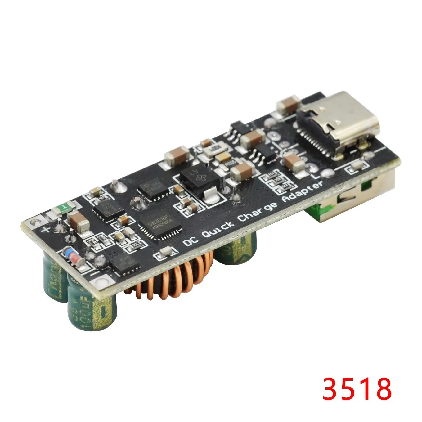 QC4.0 QC3.0 USB Type-C Mobile Phone Quick Charge Adapter 6 -35V Step Down Buck Boost Module for Huawei SCP/FCP Apple PD Qualcomm