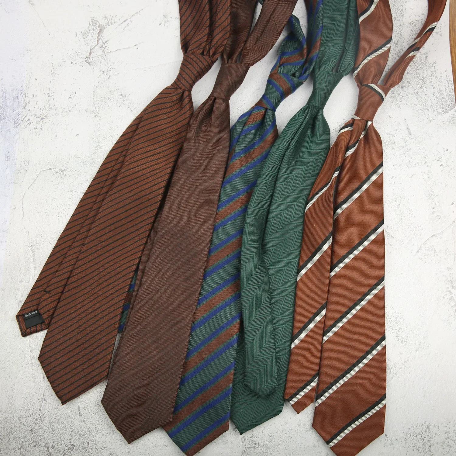 8cm Mens Imitation Wool Neckties Business Wedding Party Ties for Male New Design Floral Classic Striped Corbatas Para Hombre