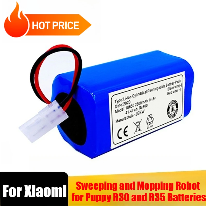 

For Xiaomi Roborock G1 Battery Mijia Sweeping and Mopping Robot for Puppy R30 and R35 Batteries
