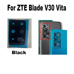 2PCS Back Camera Glass For ZTE Blade V30 Vita Rear Camera Glass Lens With Adhesive Sticker 8030