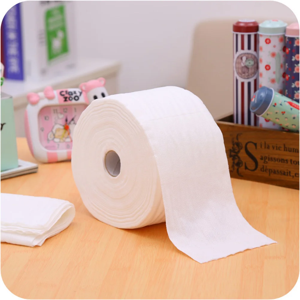 30m Nonwoven Cotton Pieces for Face Any Skin Type Safe Odorless Comfortable Texture Makeup Towels Facial Cotton Pieces