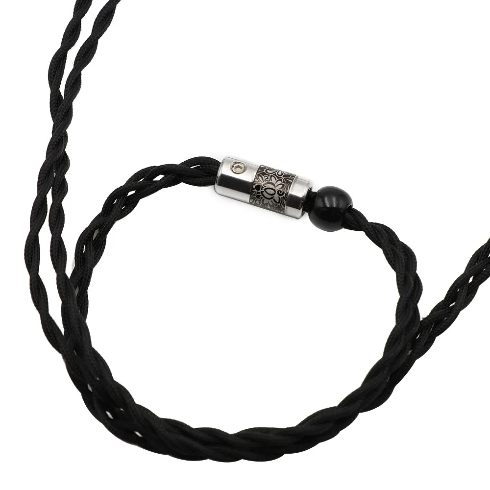 TinHiFi-Cable trenzado de plata de cristal actualizado individual Sil4 para P1