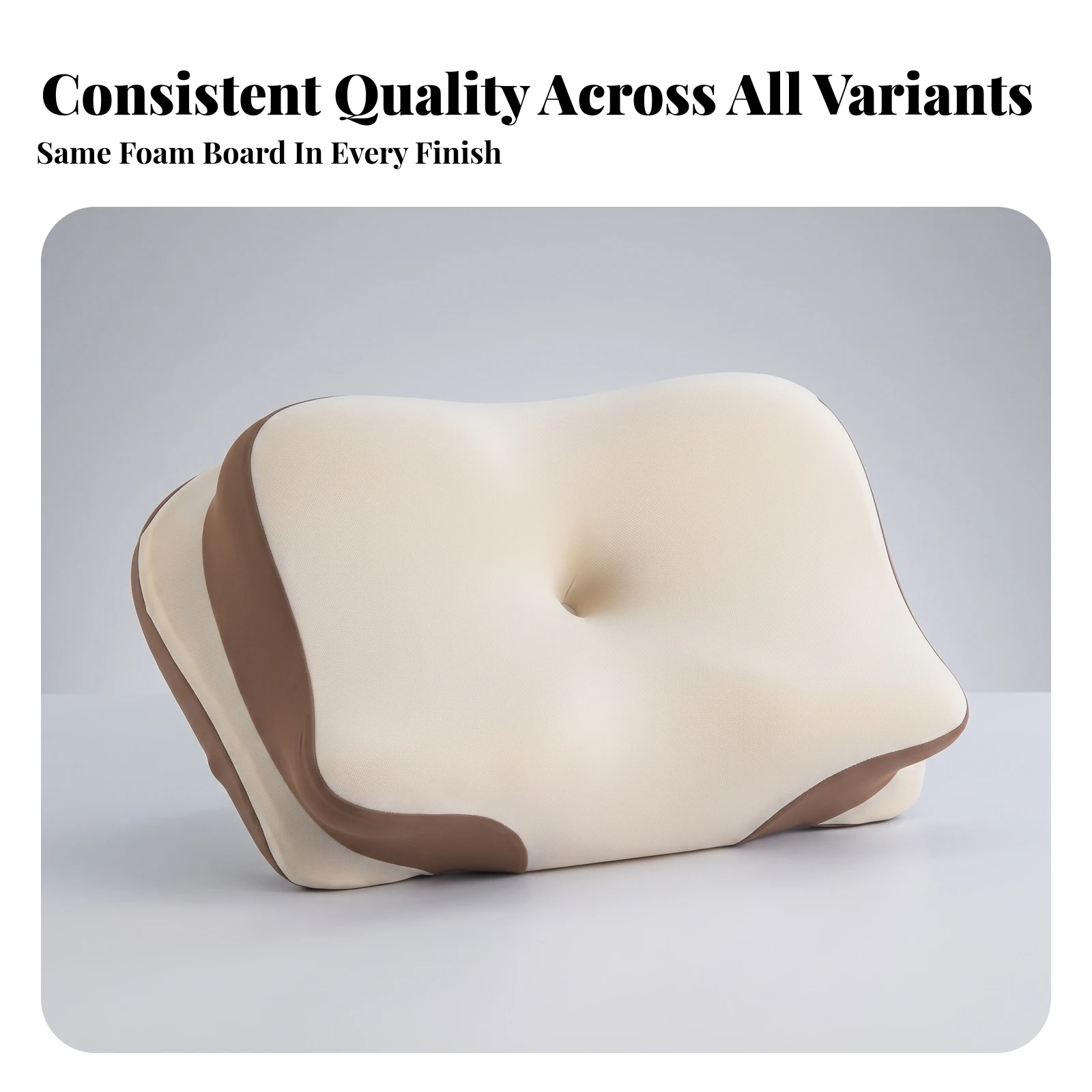 Neck Support Pillow Memory Foam Contour Pillow Comfortable Supportive for Side Sleepers, Bed, Bedroom
