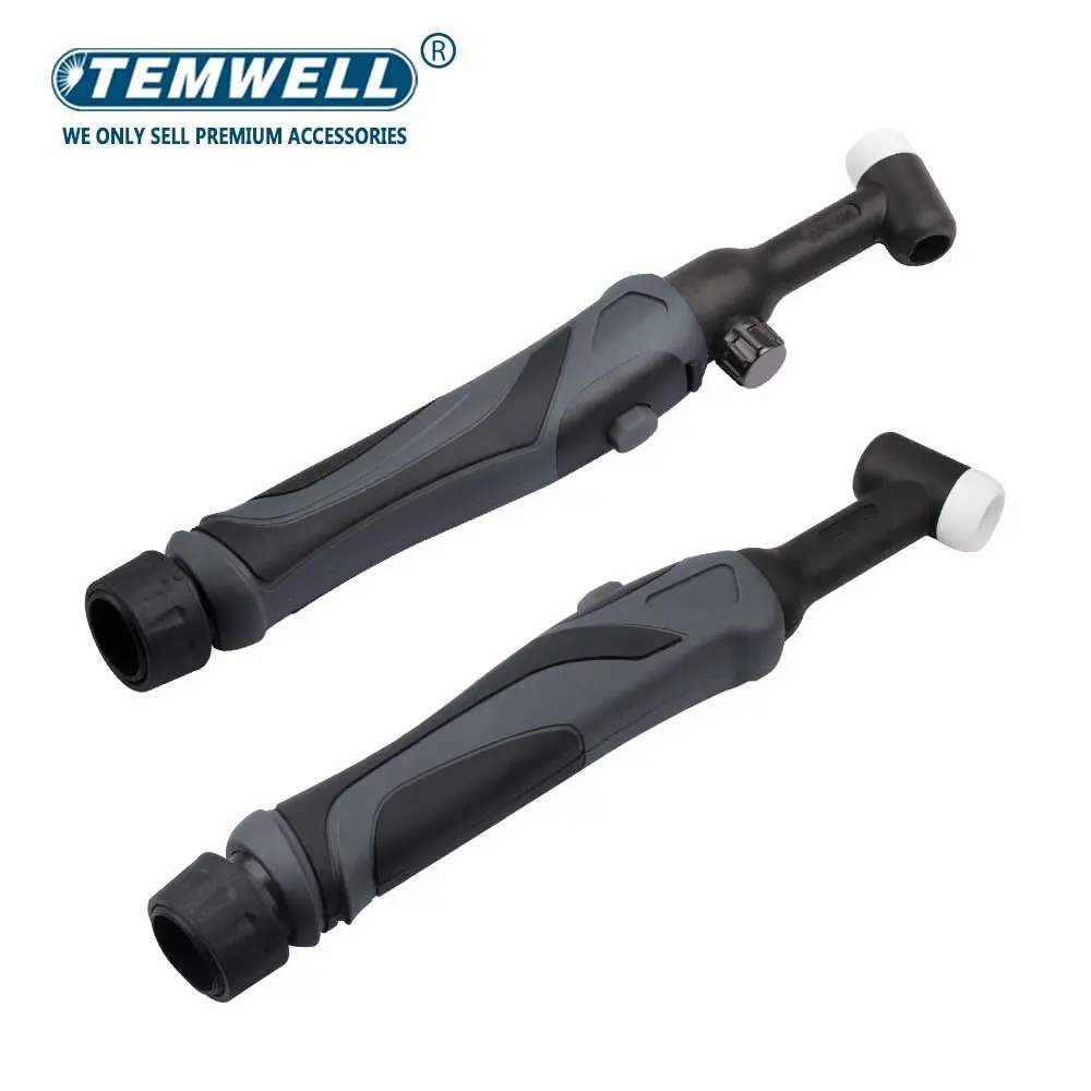 TEWMELL WP26 WP26F WP26V WP26FV Valve Flex Air Cooled Gas Tungsten Arc Welder TIG Torch Body Argon Welding Torch Head GTAW A-200